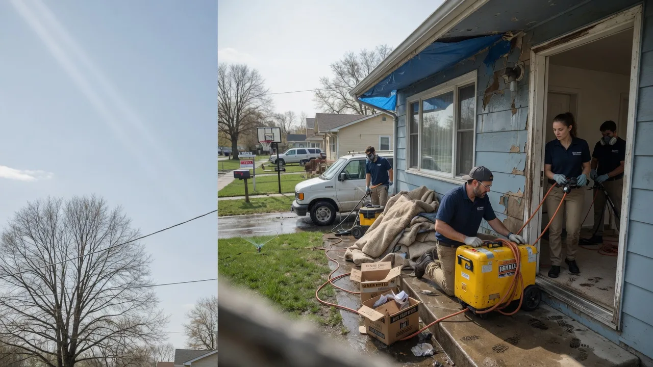 Basement Flood Cleanup in Reno, PA near me